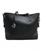 MICHAEL KORSマイケル・コース）の古着「シグネチャートートバッグ/ラージトートバッグ」｜グレー