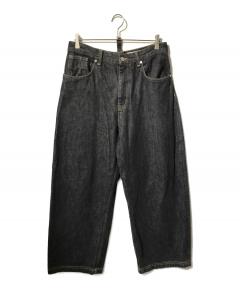 中古・古着通販】moussy (マウジー) MVS BLACK FLARE デニム ブラック