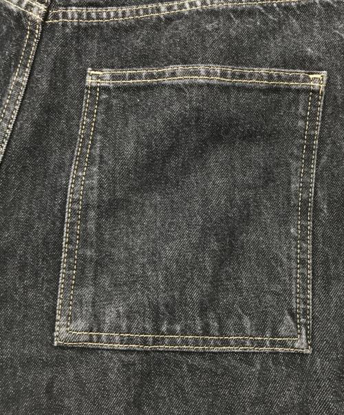 STUDIO NICHOLSON（スタジオ ニコルソン）STUDIO NICHOLSON (スタジオ ニコルソン) ZARA (ザラ) デニムパンツ ブラック サイズ:USA:6 EU:38の古着・服飾アイテム