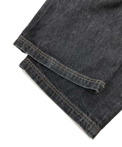 STUDIO NICHOLSON（スタジオ ニコルソン）STUDIO NICHOLSON (スタジオ ニコルソン) ZARA (ザラ) デニムパンツ ブラック サイズ:USA:6 EU:38の古着・服飾アイテム