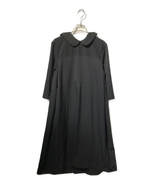 TAO COMME des GARCONS（タオ コムデギャルソン）TAO COMME des GARCONS (タオ コムデギャルソン) ウールギャバ後染ワンピース ブラック サイズ:Sの古着・服飾アイテム