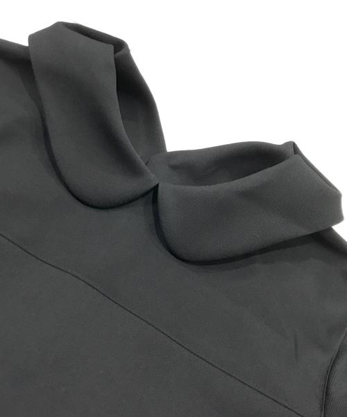 TAO COMME des GARCONS（タオ コムデギャルソン）TAO COMME des GARCONS (タオ コムデギャルソン) ウールギャバ後染ワンピース ブラック サイズ:Sの古着・服飾アイテム