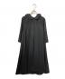 TAO COMME des GARCONS（タオ コムデギャルソン）の古着「ウールギャバ後染ワンピース」｜ブラック