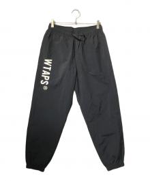 WTAPS（ダブルタップス）の古着「ナイロンタッサートラウザーズ/ナイロンパンツ」｜ブラック