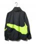 NIKE (ナイキ) アノラックウーブンジャケット/ラグランスリーブジャケット 黄緑×ブラック サイズ:XL：8000円