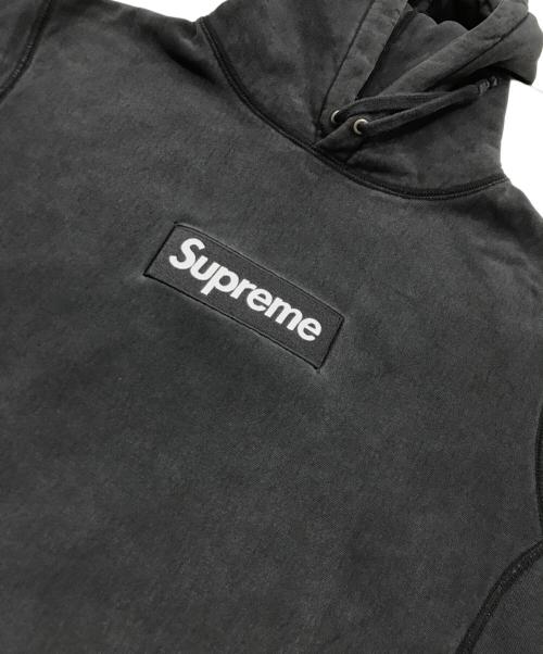 SUPREME（シュプリーム）Supreme (シュプリーム) ボックスロゴプルオーバーパーカー/ロゴフーディー グレー サイズ:Lの古着・服飾アイテム