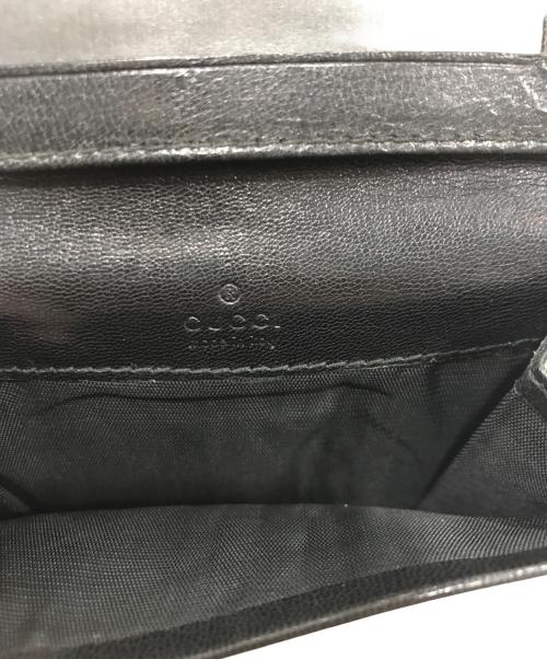 GUCCI（グッチ）GUCCI (グッチ) カードケース/カード入れ ブラックの古着・服飾アイテム