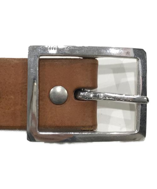 cramp（クランプ）CRAMP (クランプ) レザーベルト ブラウンの古着・服飾アイテム