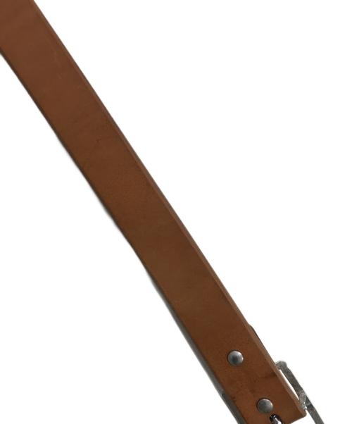 cramp（クランプ）CRAMP (クランプ) レザーベルト ブラウンの古着・服飾アイテム