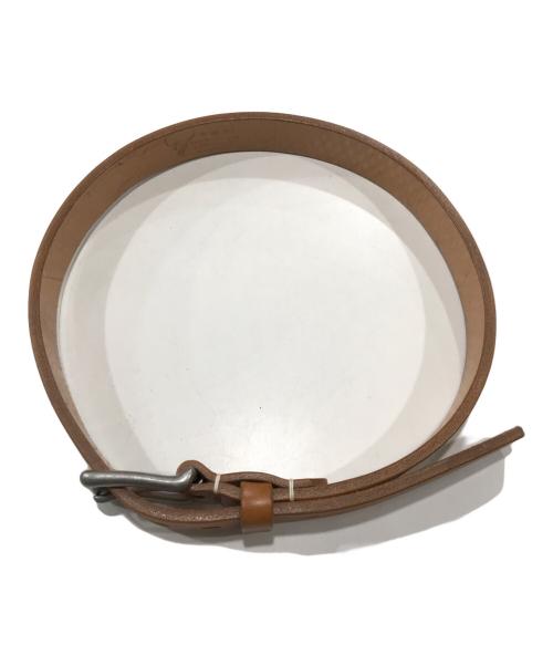 JUN COMPANY（ジュン・カンパニー）JUN COMPANY (ジュン・カンパニー) レザーベルト ブラウンの古着・服飾アイテム