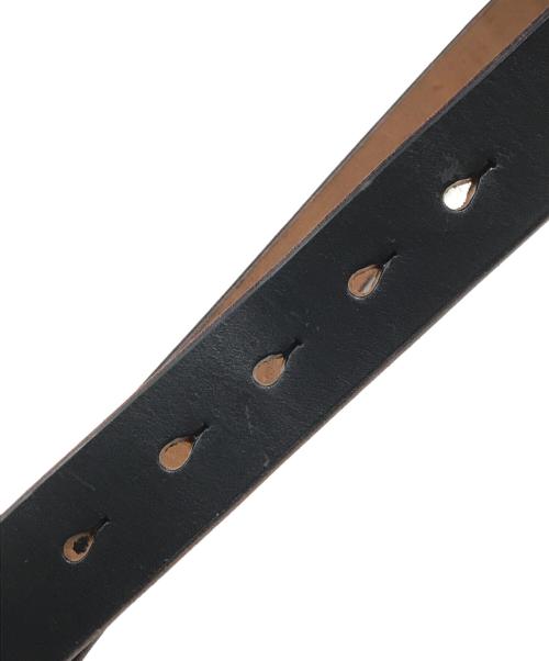 ART BROWN（アートブラウン）ART BROWN (アートブラウン) レザーベルト ブラックの古着・服飾アイテム