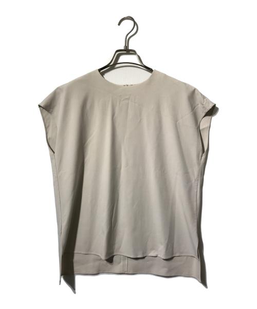 theory luxe（セオリーリュクス）theory luxe (セオリーリュクス) フレンチスリーブブラウス グレー サイズ:表記なしの古着・服飾アイテム