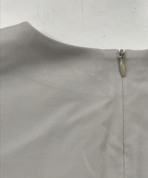 theory luxe（セオリーリュクス）theory luxe (セオリーリュクス) フレンチスリーブブラウス グレー サイズ:表記なしの古着・服飾アイテム