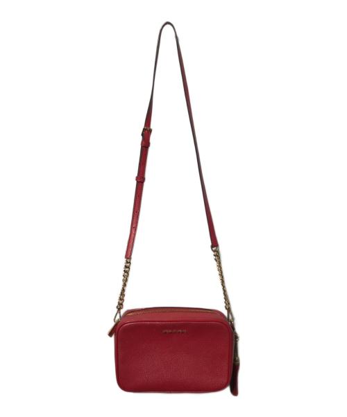 MICHAEL KORS（マイケル・コース）MICHAEL KORS (マイケル・コース) ショルダーバッグ/レザーバッグ レッドの古着・服飾アイテム