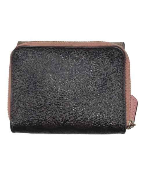 COACH（コーチ）COACH (コーチ) 3つ折り財布/折りたたみ財布 ベージュの古着・服飾アイテム