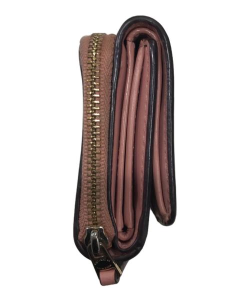 COACH（コーチ）COACH (コーチ) 3つ折り財布/折りたたみ財布 ベージュの古着・服飾アイテム