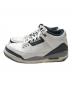 NIKE (ナイキ) エアジョーダン3レトロ/AIR Jordan 3 Retro/ミドルカットスニーカー ホワイト サイズ:26cm：7000円