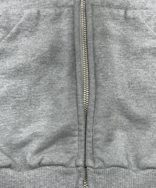 YUKI HASHIMOTO（ユウキハシモト）YUKI HASHIMOTO (ユウキハシモト) Lui's (ルイス) スプレープリントジップパーカー グレー サイズ:表記なしの古着・服飾アイテム