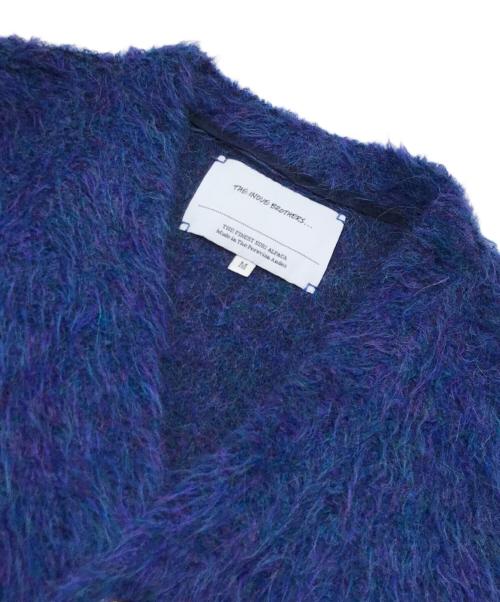 THE INOUE BROTHERS（イノウエブラザーズ）THE INOUE BROTHERS (イノウエブラザーズ) シャギーカーディガン ネイビー サイズ:Mの古着・服飾アイテム