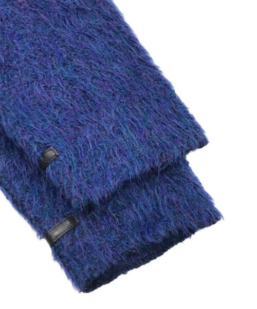 THE INOUE BROTHERS（イノウエブラザーズ）THE INOUE BROTHERS (イノウエブラザーズ) シャギーカーディガン ネイビー サイズ:Mの古着・服飾アイテム