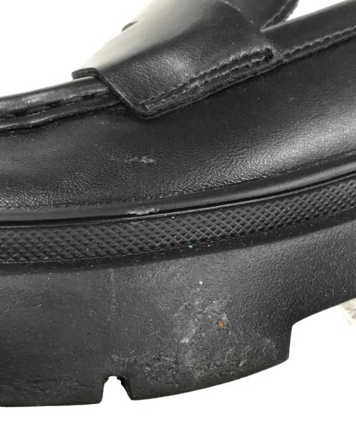 Lui's（ルイス）Lui's (ルイス) ボリュームソールローファー ブラック サイズ:42の古着・服飾アイテム