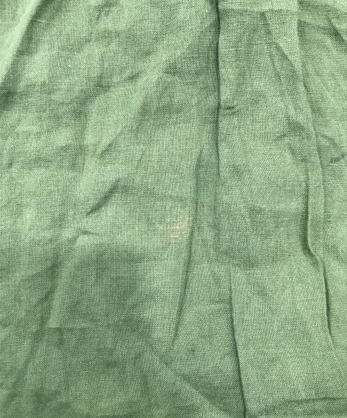 RALPH LAUREN（ラルフローレン）RALPH LAUREN (ラルフローレン) リネンシャツ/長袖シャツ グリーン サイズ:Mの古着・服飾アイテム