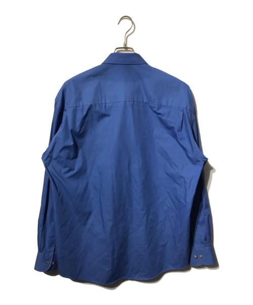 Yves Saint Laurent（イヴサンローラン）Yves Saint Laurent (イヴサンローラン) 長袖シャツ/ボタンシャツ ブルー サイズ:16.5の古着・服飾アイテム