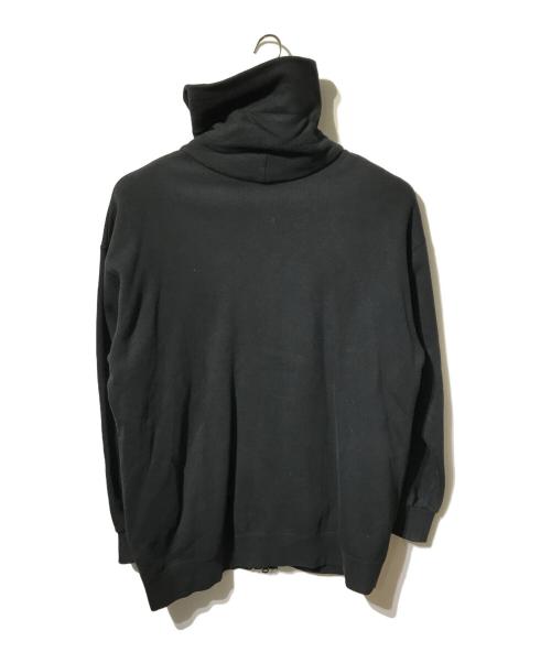 Y's（ワイズ）Y's (ワイズ) ジップアップスウェット/タートルネックスウェット ブラック サイズ:2の古着・服飾アイテム
