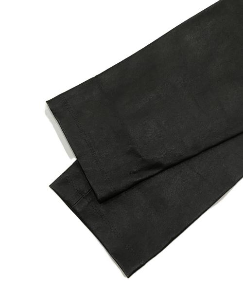 theory（セオリー）theory (セオリー) レザーレギンスパンツ/スキニーパンツ ブラウン サイズ:00の古着・服飾アイテム