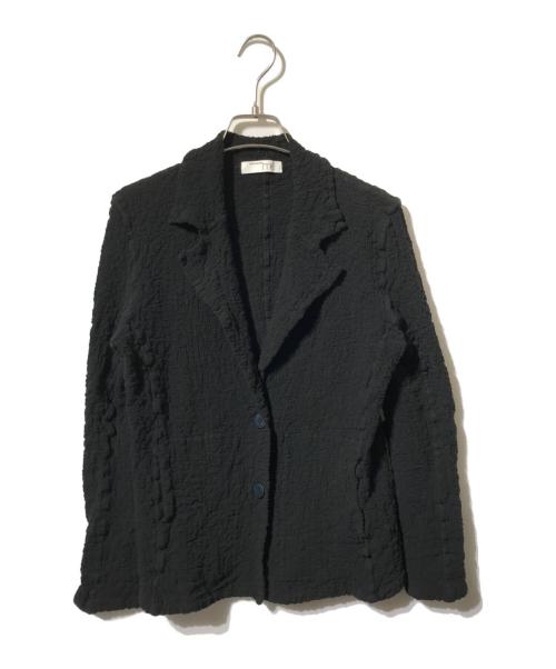 me ISSEY MIYAKE（ミーイッセイ ミヤケ）me ISSEY MIYAKE (ミーイッセイ ミヤケ) カジュアルジャケット/テーラードジャケット ブラック サイズ:FREEの古着・服飾アイテム