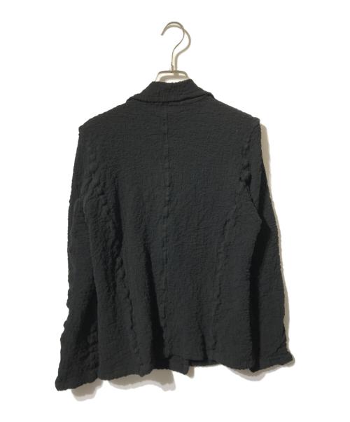 me ISSEY MIYAKE（ミーイッセイ ミヤケ）me ISSEY MIYAKE (ミーイッセイ ミヤケ) カジュアルジャケット/テーラードジャケット ブラック サイズ:FREEの古着・服飾アイテム