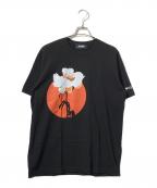WILD SIDE YOHJI YAMAMOTOワイルドサイド ヨウジ ヤマモト）の古着「プリントTシャツ/半袖カットソー」｜ブラック