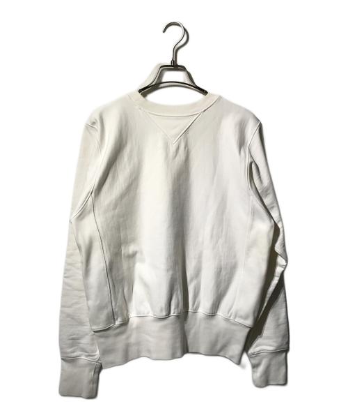 Maison Margiela 10（メゾンマルジェラ 10）Maison Margiela 10 (メゾンマルジェラ 10) アイコンスウェット/1CON SWEATSHIRT/クルーネックススウェット ホワイト サイズ:44の古着・服飾アイテム