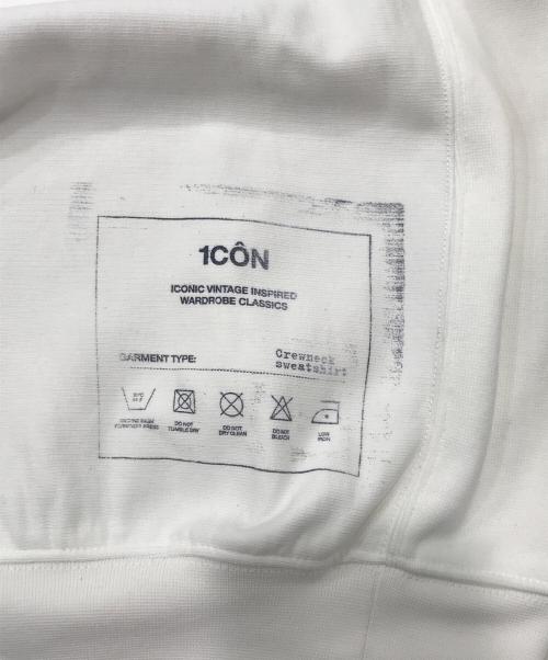 Maison Margiela 10（メゾンマルジェラ 10）Maison Margiela 10 (メゾンマルジェラ 10) アイコンスウェット/1CON SWEATSHIRT/クルーネックススウェット ホワイト サイズ:44の古着・服飾アイテム