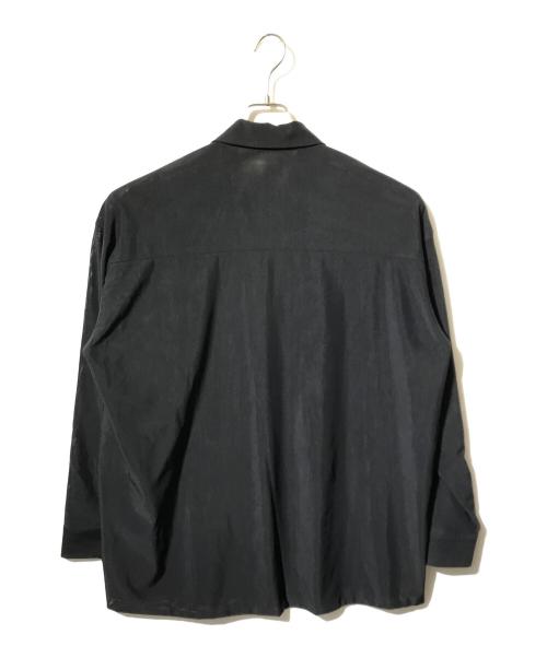 ONE GRAVITY（ワングラヴィティ）ONE GRAVITY (ワングラヴィティ) パワーネットオーバーレイヤーシャツ/長袖シャツ ブラック サイズ:Mの古着・服飾アイテム