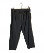 ONE GRAVITYワングラヴィティ）の古着「パワーネットイージーパンツ/8分丈パンツ」｜ブラック