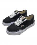 Maison MIHARA YASUHIROメゾン ミハラ ヤスヒロ）の古着「BAKER CANVAS/ベイカーキャンバススニーカー/ローカットスニーカー」｜ブラック