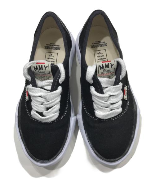 Maison MIHARA YASUHIRO（メゾン ミハラ ヤスヒロ）Maison MIHARA YASUHIRO (メゾン ミハラ ヤスヒロ) BAKER CANVAS/ベイカーキャンバススニーカー/ローカットスニーカー ブラック サイズ:40の古着・服飾アイテム