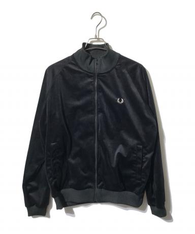 フレッドペリー トラックジャケット ベロア 古着 ボーダー 中古・古着通販】FRED PERRY (フレッドペリー) ベロアトラック