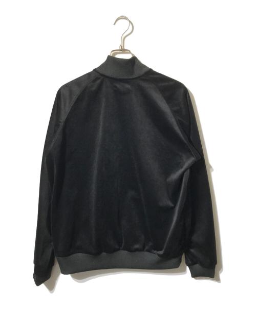 FRED PERRY（フレッドペリー）FRED PERRY (フレッドペリー) ベロアトラックジャケット/VELOUR TRACK JACKET ブラック サイズ:Mの古着・服飾アイテム