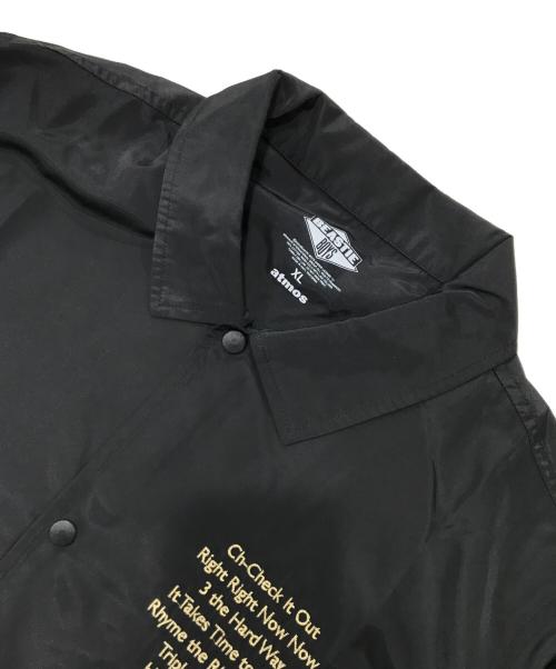 ATMOS（アトモス）ATMOS (アトモス) コーチジャケット/刺繍ジャケット ブラック サイズ:XL 未使用品の古着・服飾アイテム
