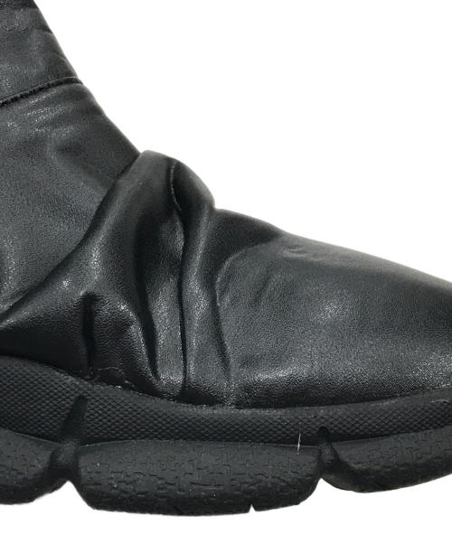 glamb（グラム）glamb (グラム) ドレープロングブーツ/ワークブーツ ブラック サイズ:3の古着・服飾アイテム