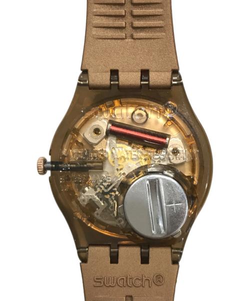 SWATCH（スウォッチ）SWATCH (スウォッチ) VERDY (ヴェルディ) リストウォッチ ブラウンの古着・服飾アイテム