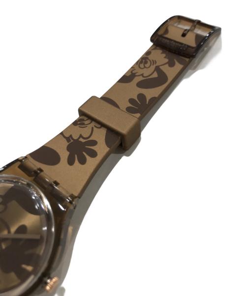 SWATCH（スウォッチ）SWATCH (スウォッチ) VERDY (ヴェルディ) リストウォッチ ブラウンの古着・服飾アイテム