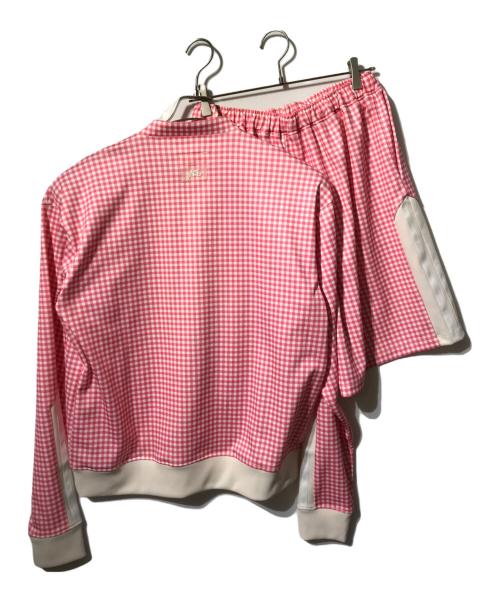 Kill remote（キルリモート）Kill remote (キルリモート) トラックセットアップ/セットアップ ピンク×ホワイト サイズ:Freeの古着・服飾アイテム