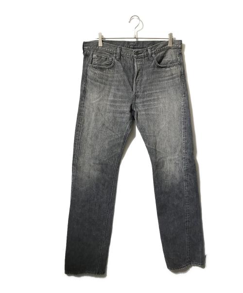FULLCOUNT（フルカウント）FULLCOUNT (フルカウント) Slim Straight Black Selvedge Denim/スリムストレートブラックセルビッチデニム ブラック サイズ:Ｗ35の古着・服飾アイテム