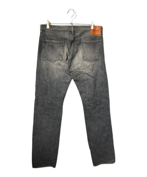 FULLCOUNT（フルカウント）FULLCOUNT (フルカウント) Slim Straight Black Selvedge Denim/スリムストレートブラックセルビッチデニム ブラック サイズ:Ｗ35の古着・服飾アイテム