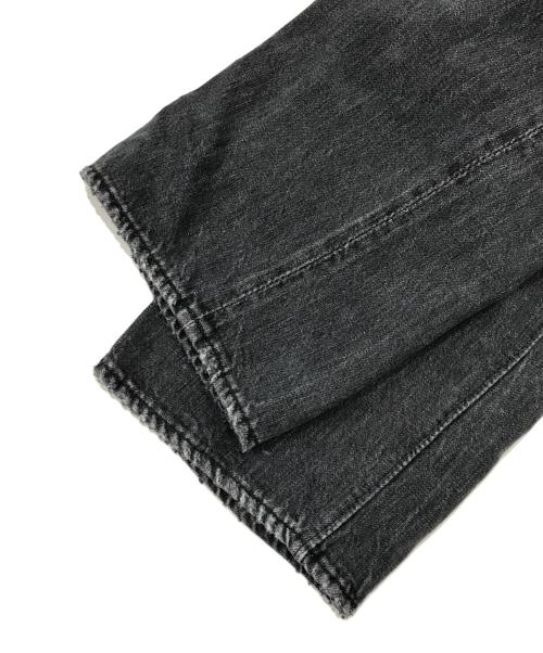 FULLCOUNT（フルカウント）FULLCOUNT (フルカウント) Slim Straight Black Selvedge Denim/スリムストレートブラックセルビッチデニム ブラック サイズ:Ｗ35の古着・服飾アイテム