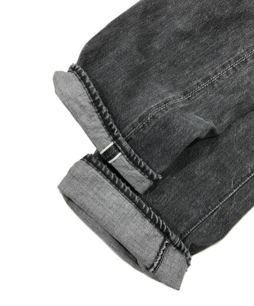FULLCOUNT（フルカウント）FULLCOUNT (フルカウント) Slim Straight Black Selvedge Denim/スリムストレートブラックセルビッチデニム ブラック サイズ:Ｗ35の古着・服飾アイテム