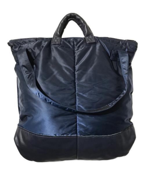 PORTER（ポーター）PORTER (ポーター) BEAMS (ビームス) RockyMountainFeatherBed (ロッキーマウンテンフェザーベッド) 別注 ヘルメットバッグ/2WAYバッグ ネイビーの古着・服飾アイテム